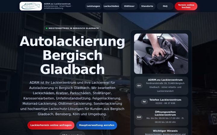 Екранна снимка на autolackierung-bergisch-gladbach.de
