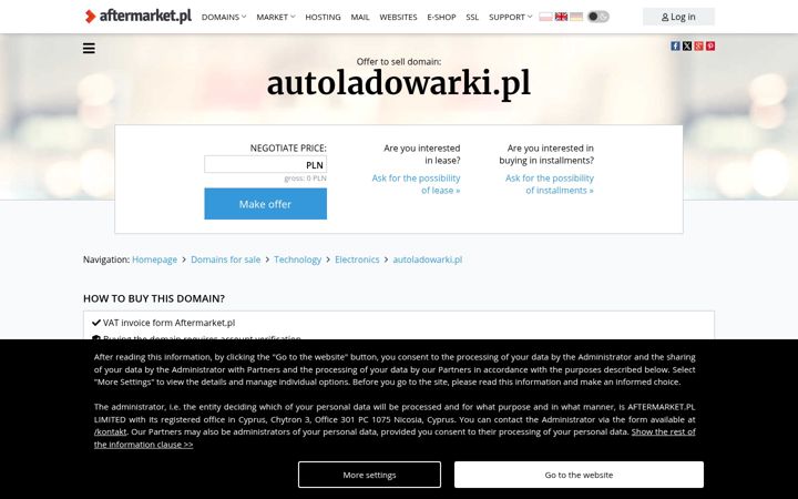 Képernyőkép: autoladowarki.pl