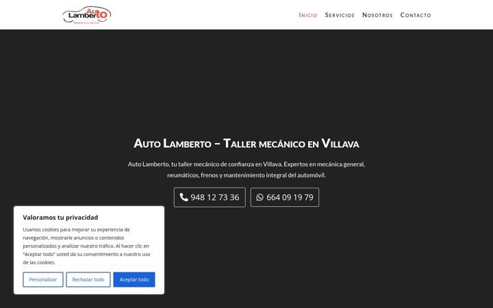 Screenshot of autolamberto.com