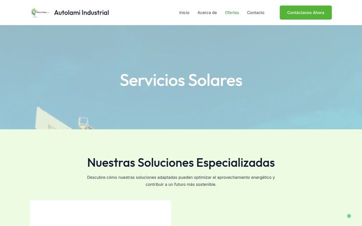 Screenshot of autolami.es