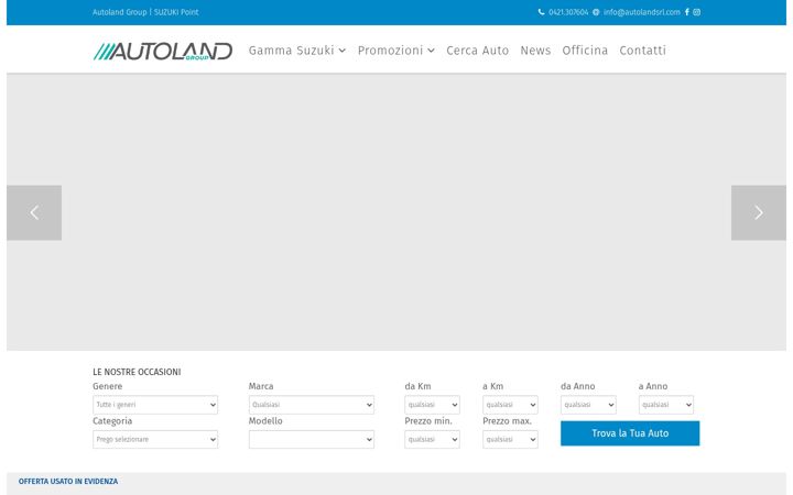 Screenshot of autolandgroup.it