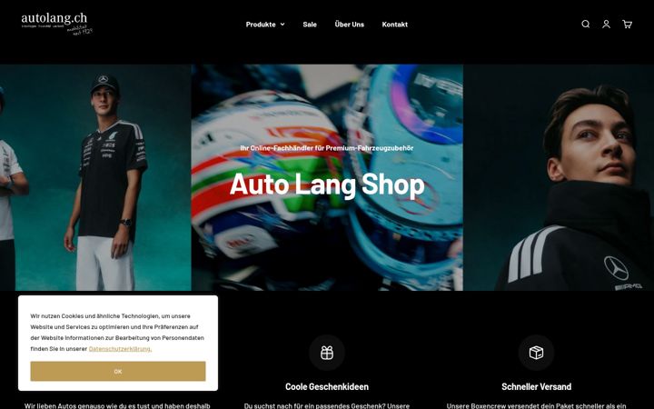 Screenshot of autolangshop.ch
