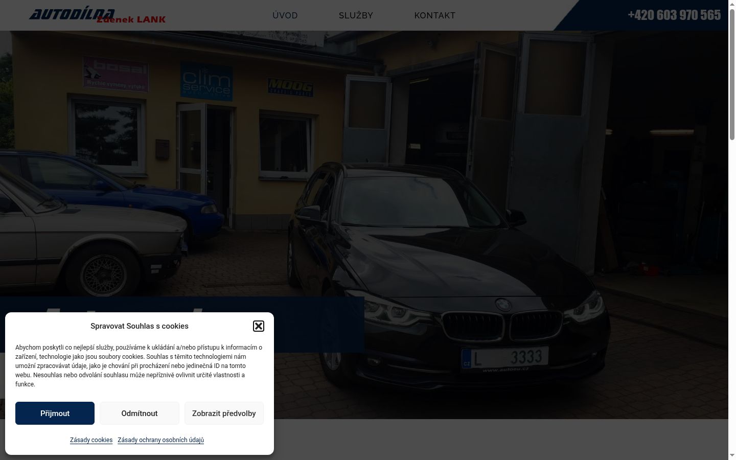 Képernyőkép a bármilyen interakció előtt megjelenő hozzájárulási bannerről