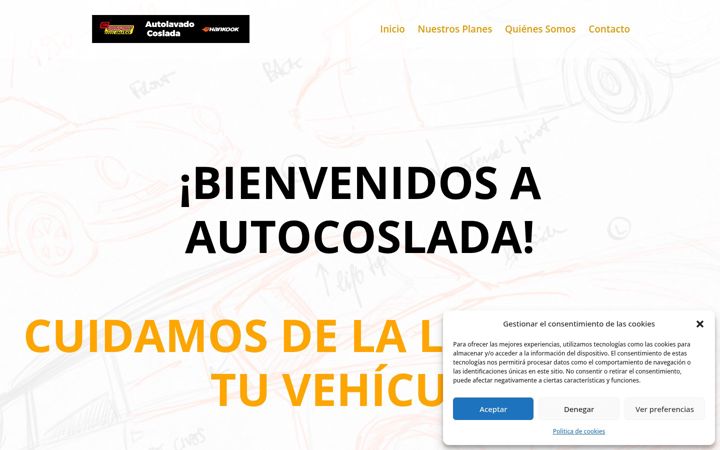 Screenshot of autolavadocoslada.com