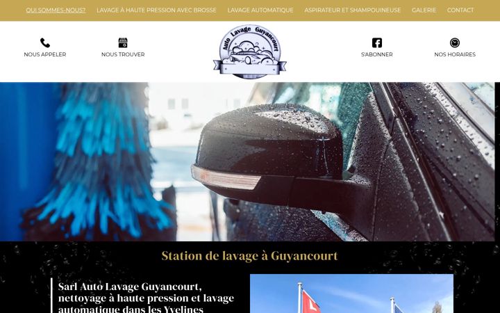 Screenshot of autolavageguyancourt.fr