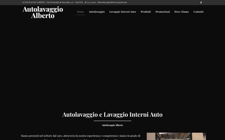 Screenshot of autolavaggioalberto.it