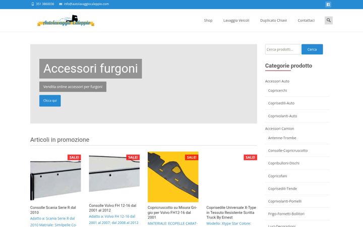 Zrzut ekranu autolavaggiocaleppio.com
