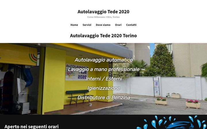 Screenshot of autolavaggiotede.it