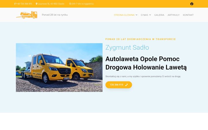 Screenshot of autolaweta.opole.pl