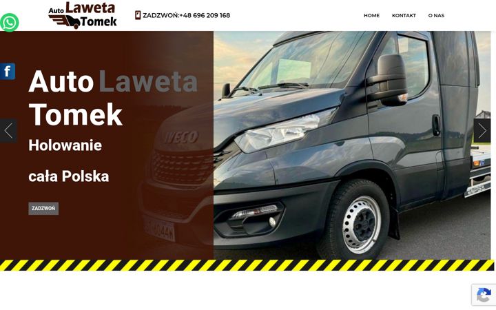 Screenshot of autolawetatomek.eu