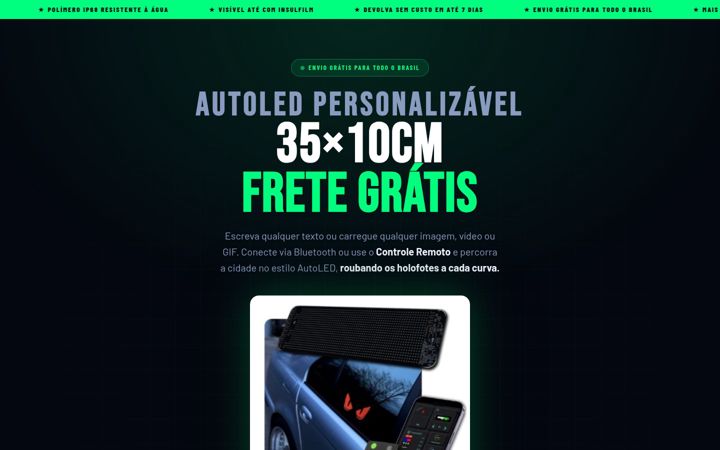 Screenshot of autoled.online