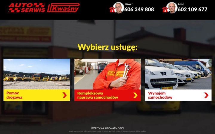 Screenshot of autoleon.pl