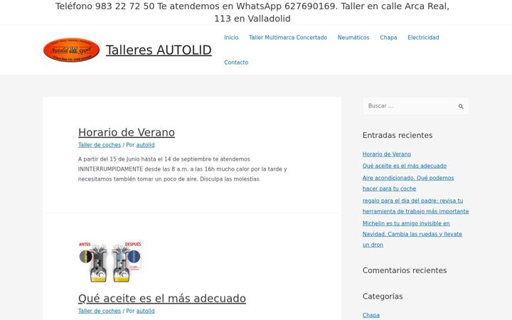 Screenshot of autolidcar.es