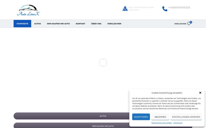 Screenshot of autolimox.at