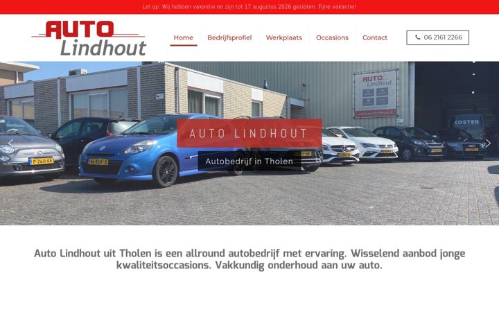 Screenshot of autolindhout.nl
