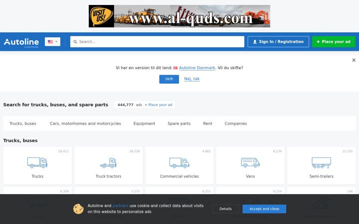 Screenshot of autoline.com