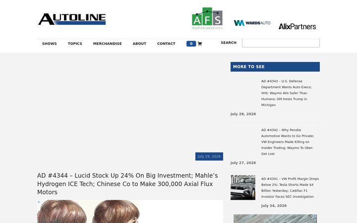 Screenshot of autoline.tv