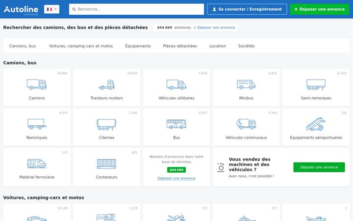 Screenshot of autoline24.fr