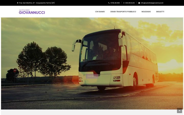 Screenshot di autolineegiovannucci.it