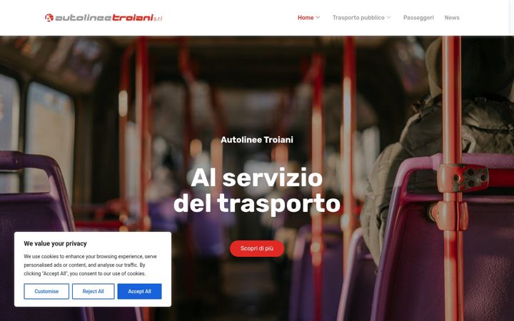 Képernyőkép: autolineetroiani.com