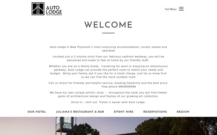 Screenshot of autolodge.co.nz