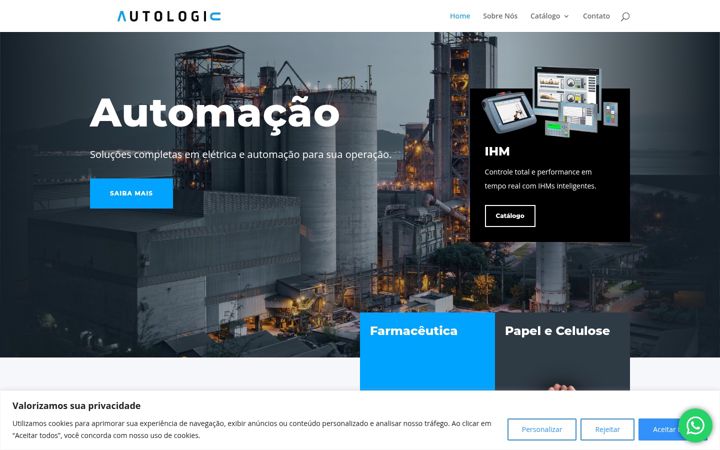 Screenshot of autologicbr.com
