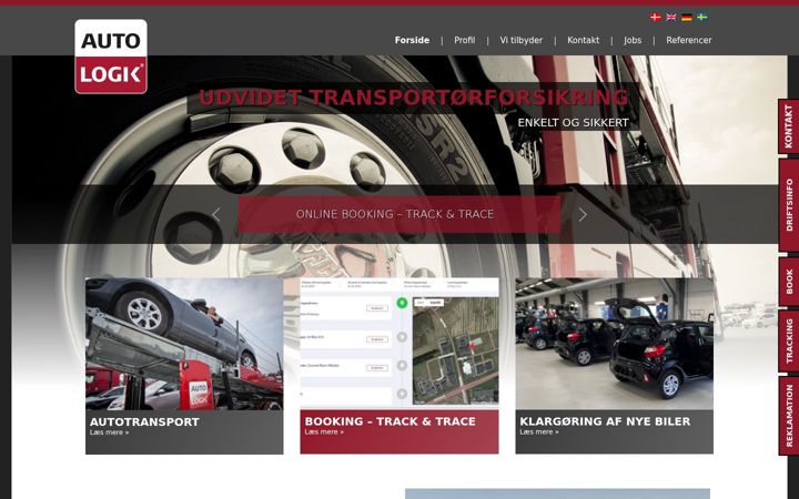 Screenshot of autologik.dk