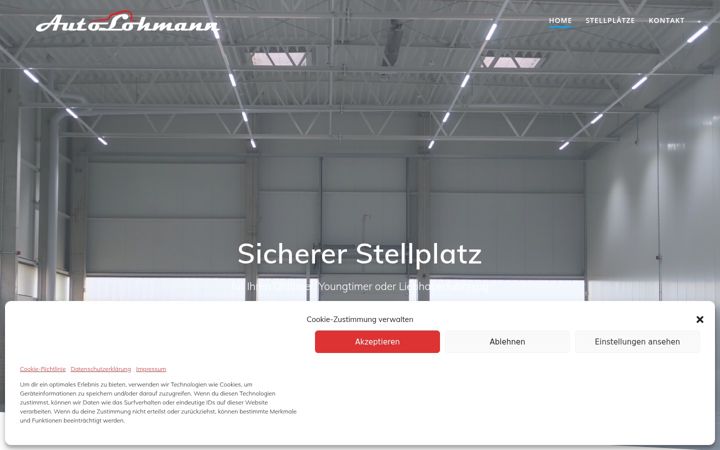 Ekrano kopija autolohmann.de
