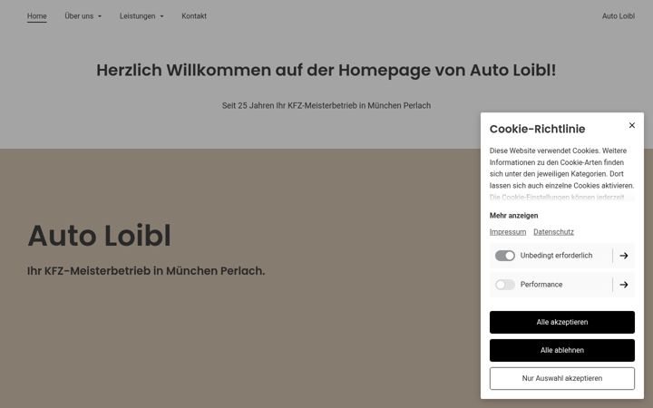 Ekrano kopija autoloibl.de
