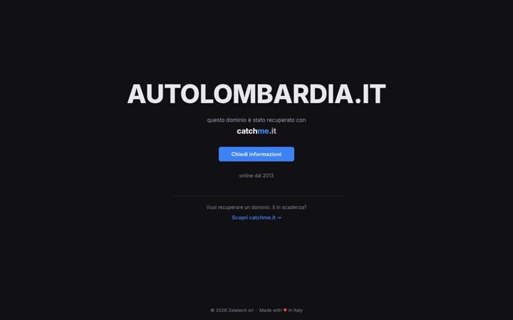 Screenshot of autolombardia.it