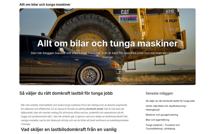 Screenshot of autolounge.se