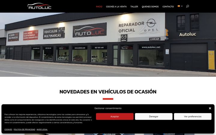 Screenshot of autoluc.com
