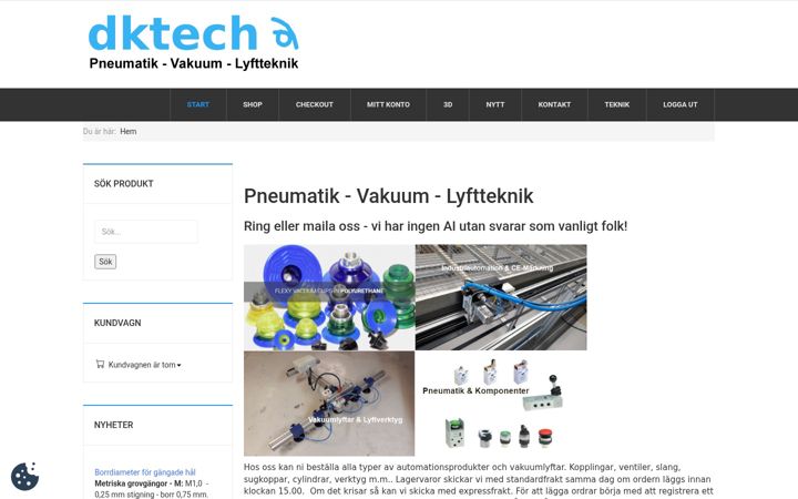 Screenshot of autoluft.se