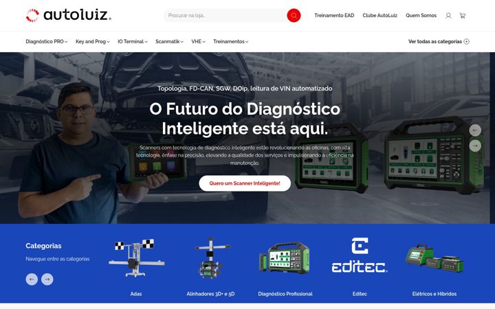 Skärmbild av autoluiz.net