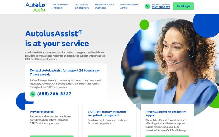 Screenshot of autolusassist.com