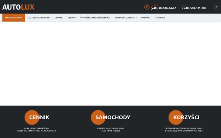 Screenshot of autolux.net.pl