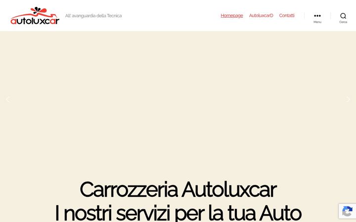 Screenshot του autoluxcar.it