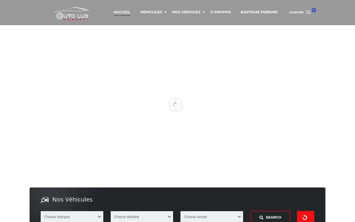 Screenshot of autoluxconcept.lu