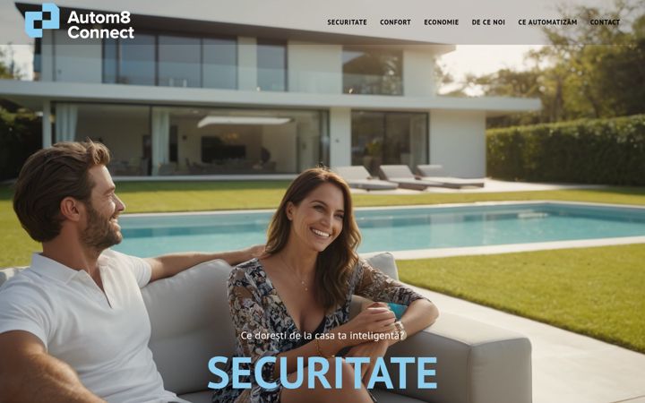 Zrzut ekranu autom8connect.com