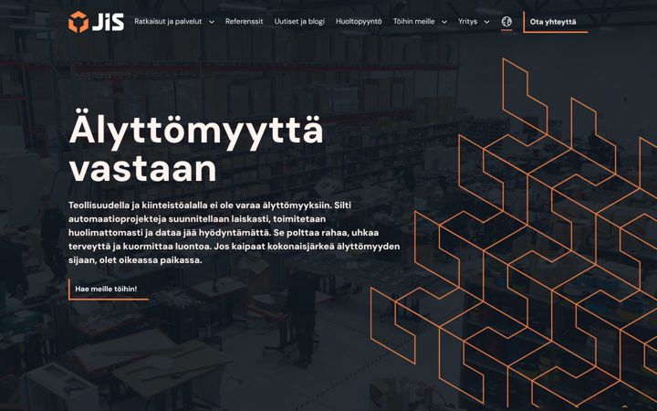 Screenshot of automaatiopalvelu.fi