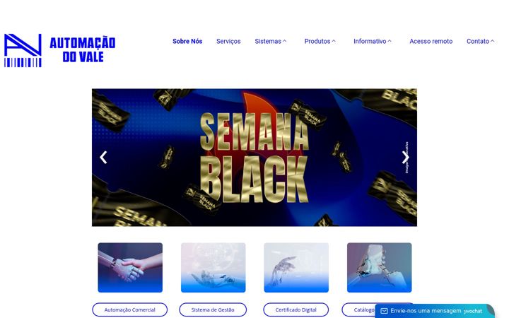 Zrzut ekranu automacaodovale.com.br