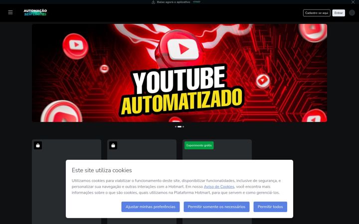 Screenshot of automacaosemlimites.com.br