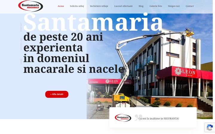 Screenshot of automacaralearad.ro