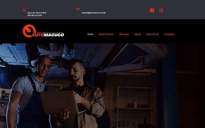 Képernyőkép: automacuco.com.br