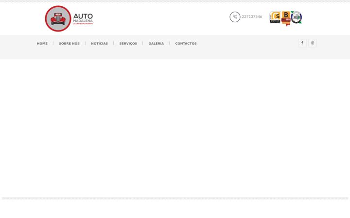 Screenshot of automadalena.pt