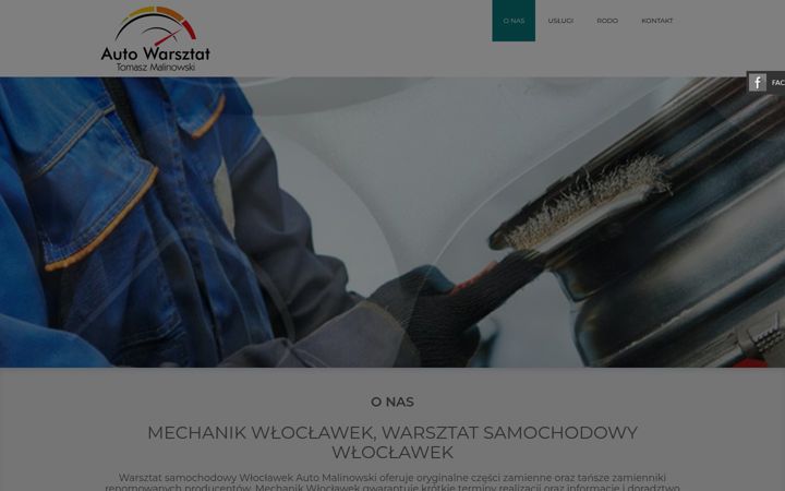 Képernyőkép: automalinowski.pl
