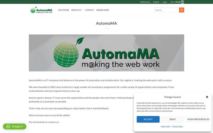 Képernyőkép: automama.nl