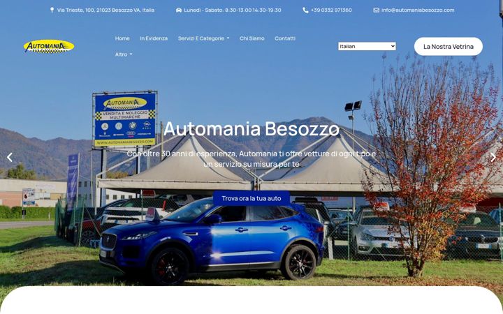 Screenshot of automaniabesozzo.com