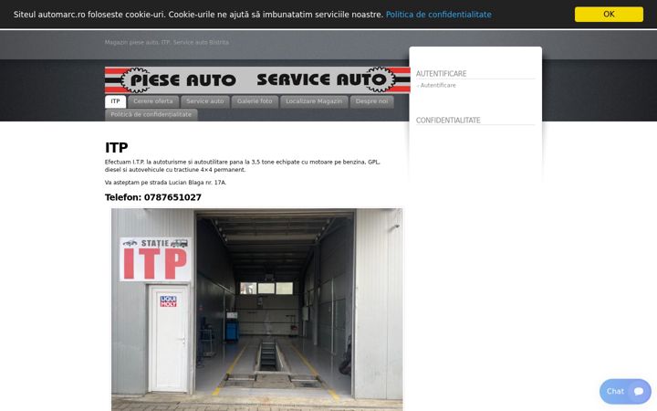 Screenshot of automarc.ro