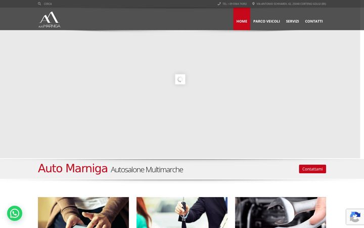 Screenshot of automarniga.it